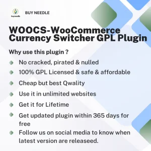 woocs – woocommerce currency switcher 2.4.3 (gpl licensed) | multi currency plugin – safe & affordable
