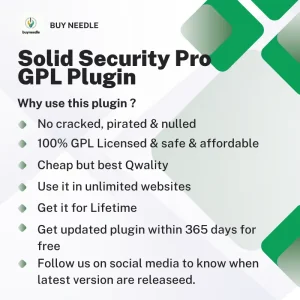 solid security pro 8.5.7 – 100% gpl licensed | secure, affordable, lifetime access