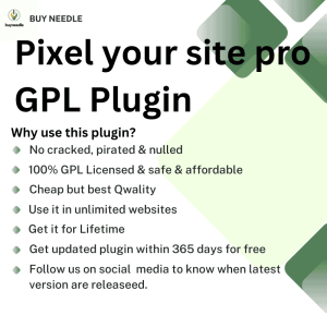 pixelyoursite pro v12.1.0 gpl – lifetime license • unlimited sites • free 1‑year updates