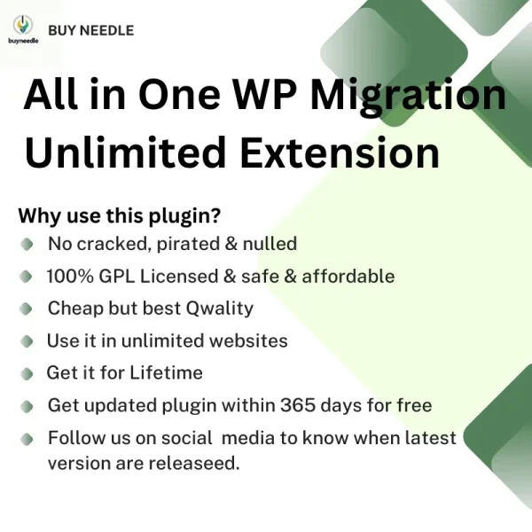 all in one wp migration unlimited extension – lifetime gpl license (v2.72)